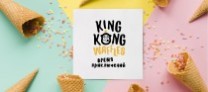Фото №1: Разработка логотипа и айдентики для King-Kong Waffles - Разработка логотипа и создание бренда в студии брендинга Lobster Agency