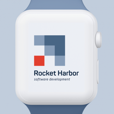 Разработка логотипа для разработчиков «Rocket Harbor»