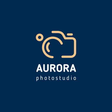 Разработка логотипа для фотостудии «Aurora»