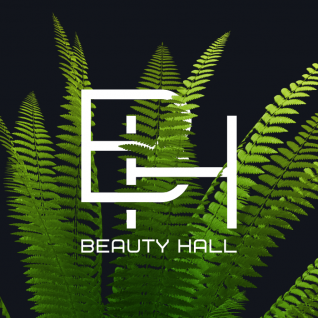 Pазработка логотипа для «BEAUTY HALL»